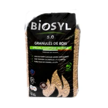 Granulés de bois Biosyl - 66 Sacs de 15 Kg